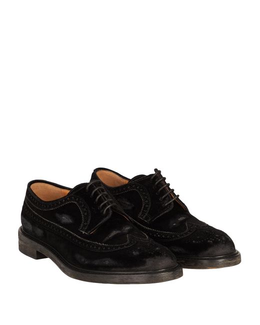 Maison Margiela Black Lace-up Shoes for men