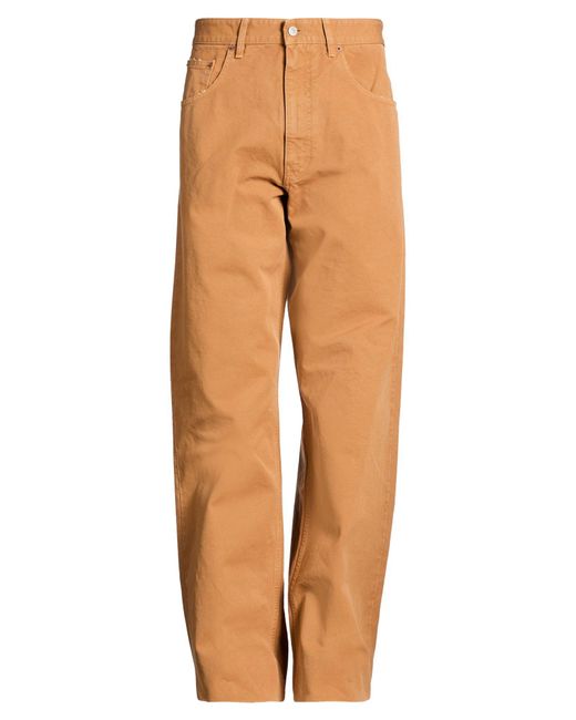MM6 by Maison Margiela Orange Pants for men