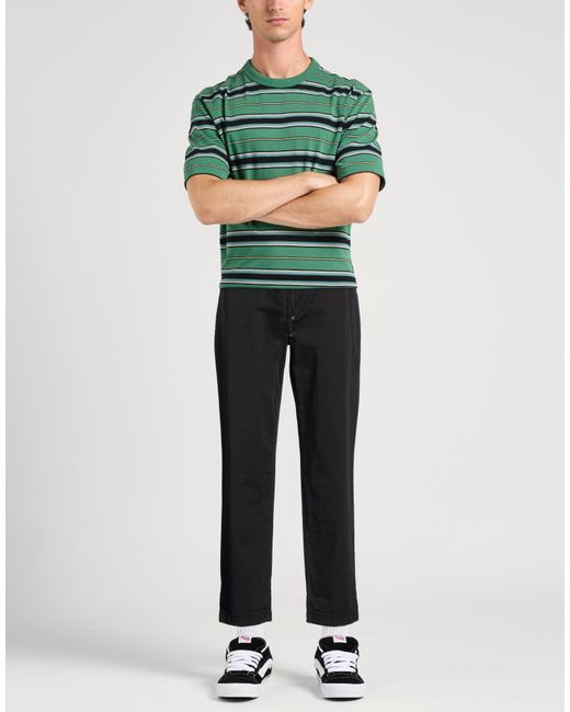 Boss Black Pants Cotton, Elastane for men