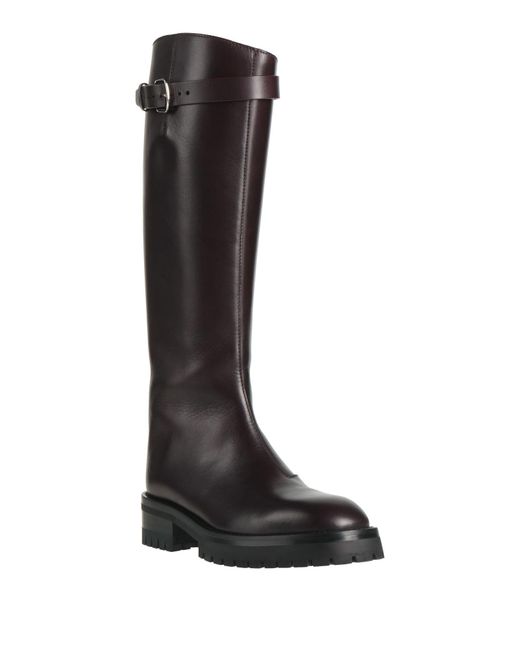 Ann Demeulemeester Brown Boot Leather