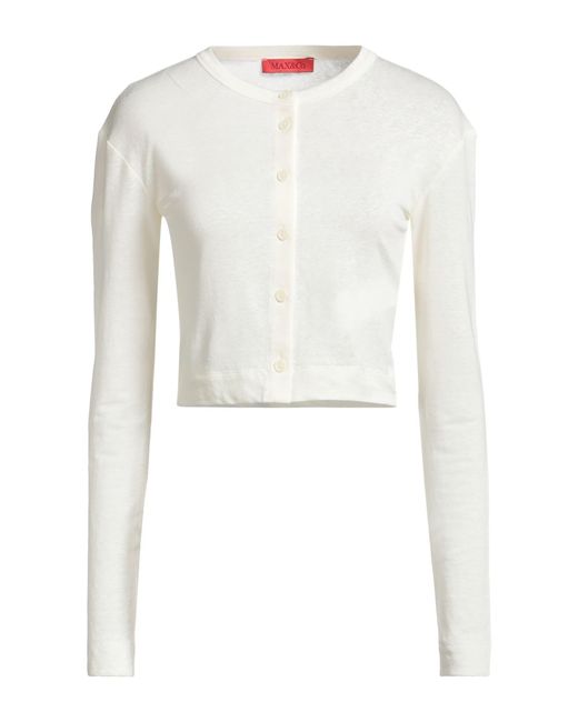 MAX&Co. White Cardigans