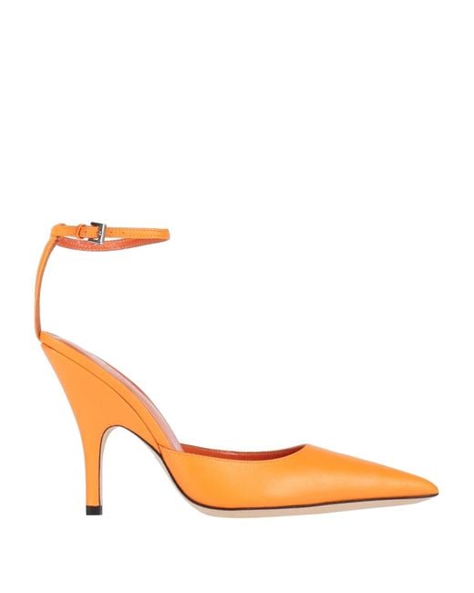 Zapatos de salón By Far de color Orange