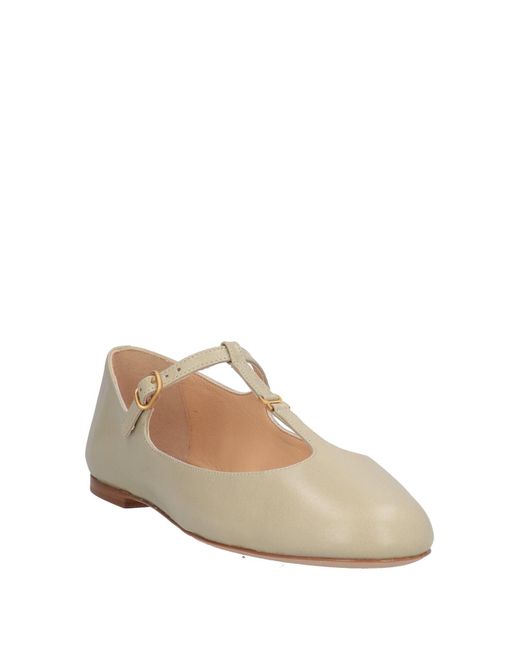Chloé Natural Ballet Flats Leather