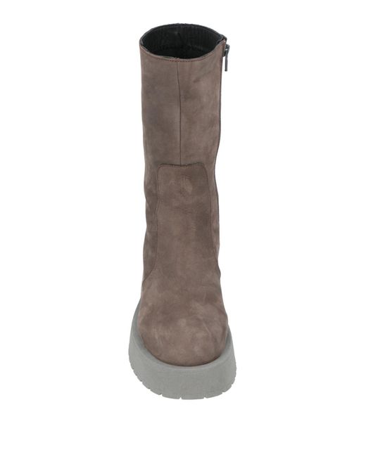 BUENO Brown Boot Leather