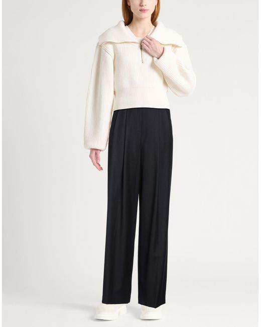 Theory Blue Midnight Pants Virgin Wool