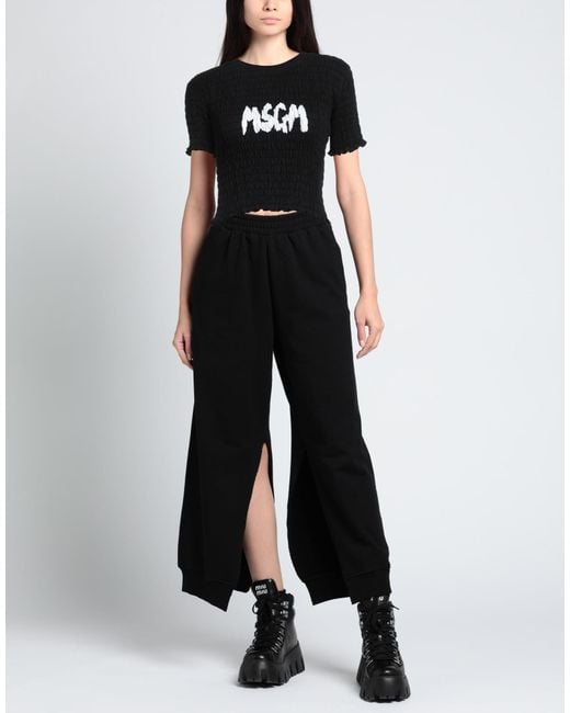 MSGM Black T-shirt