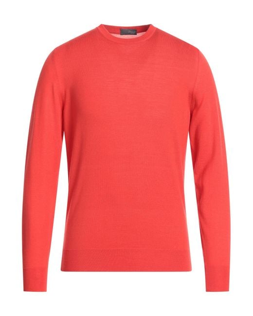 Pullover Drumohr de hombre de color Red