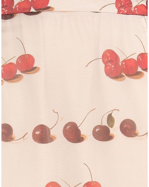 N°21 Pink Sand Midi Skirt Silk, Polyamide