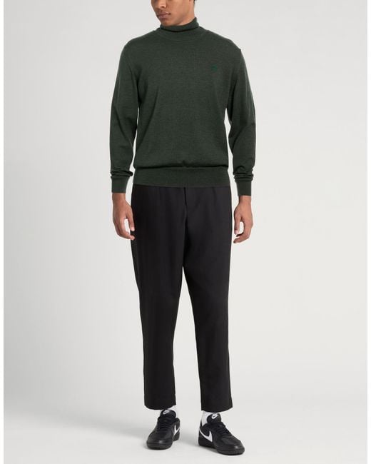 Etro Green Turtleneck Wool for men