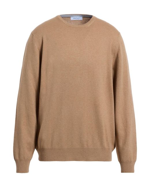 Gran Sasso Brown Sweaters for men