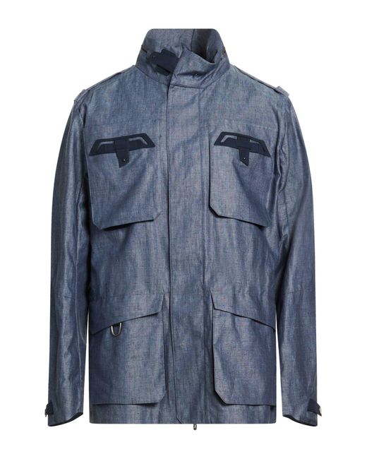 Sease Blue Jacket Linen for men