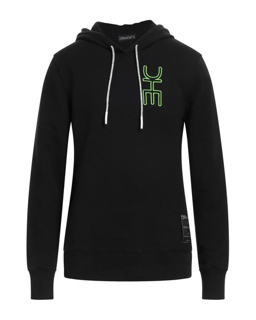 DR. HOPE Black Sweatshirt for men