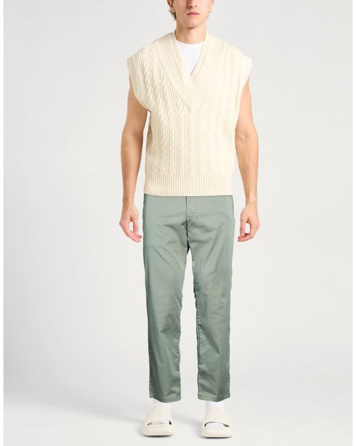 ARMANI EXCHANGE Green Pants Cotton, Polyester, Elastane for men