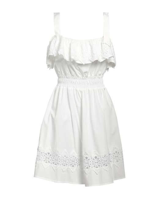 Liu Jo White Mini Dress