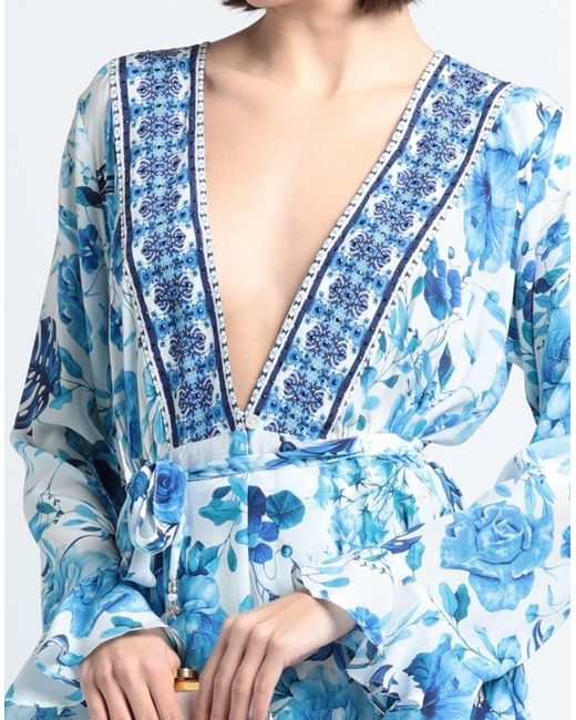 Robe longue Inoa en coloris Blue