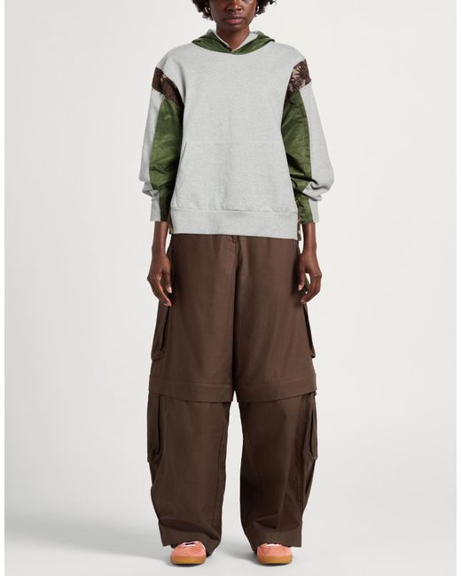 ANDERSSON BELL Green Sweatshirt Cotton, Nylon, Polyester, Rayon
