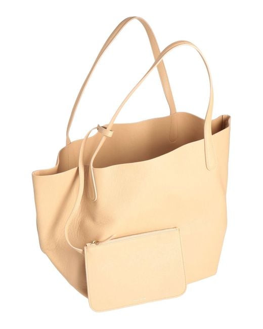Mansur Gavriel Natural Everyday Soft -- Handbag Leather