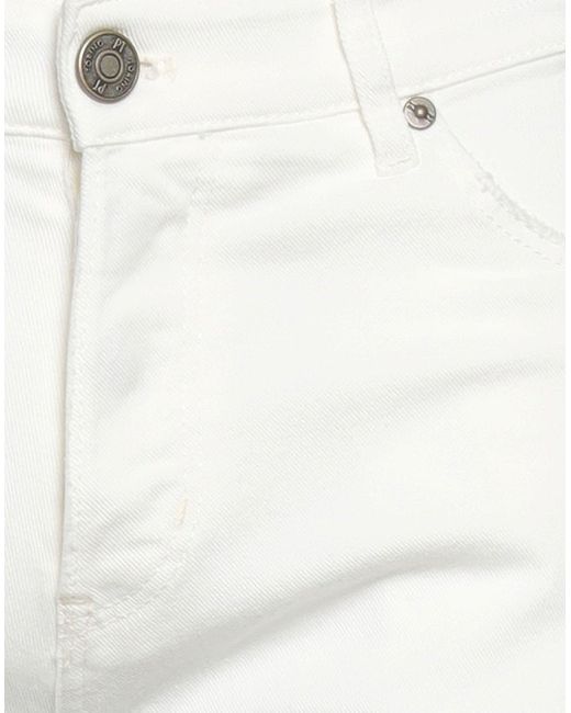PT Torino White Jeans for men