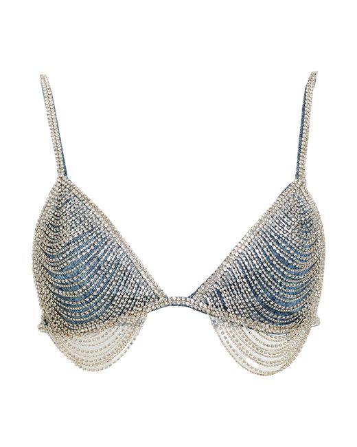 retroféte Blue Top Cotton