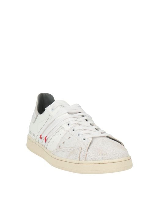 HIDNANDER White Sneakers Leather