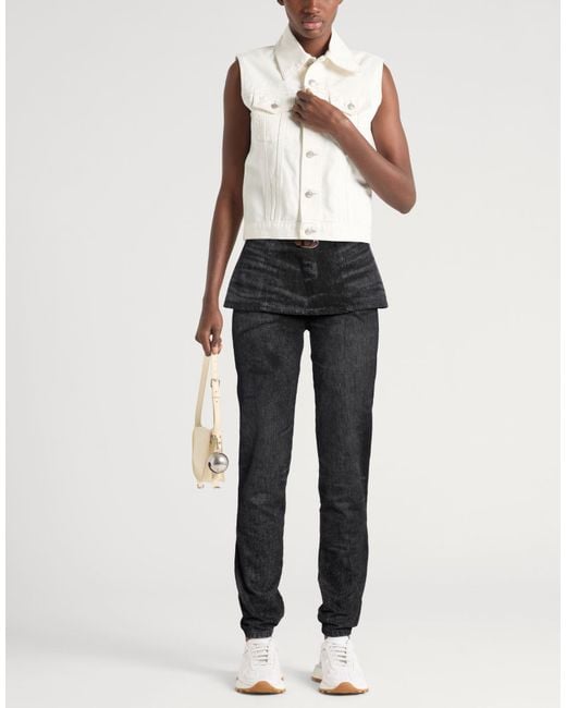 DIESEL Black Jeans Cotton, Hemp