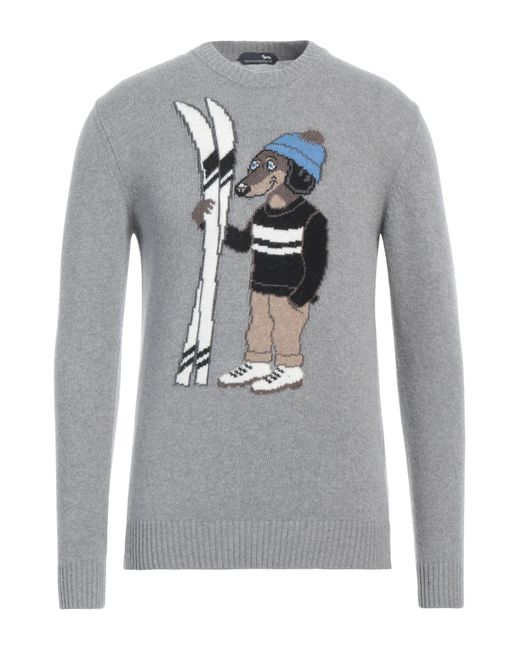 Harmont & Blaine Gray Sweater for men