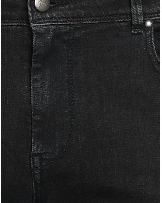 Pantalon en jean Fay pour homme en coloris Black