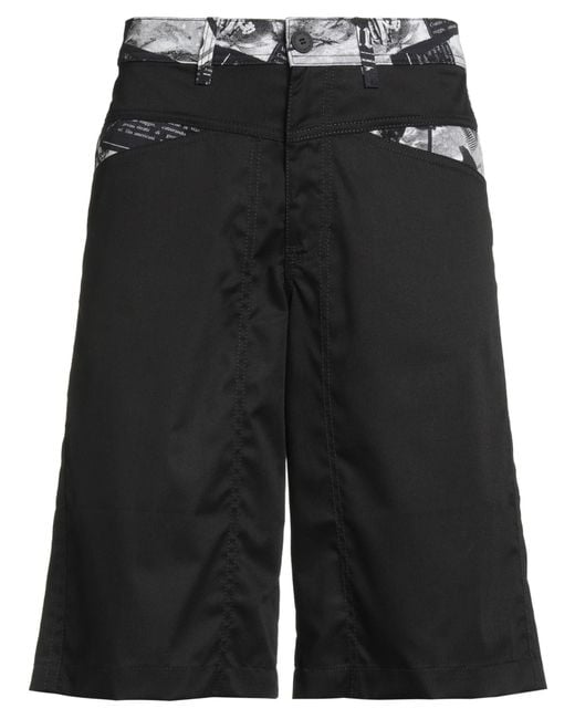 Versace Jeans Couture Men's Black Shorts Bermuda Shorts