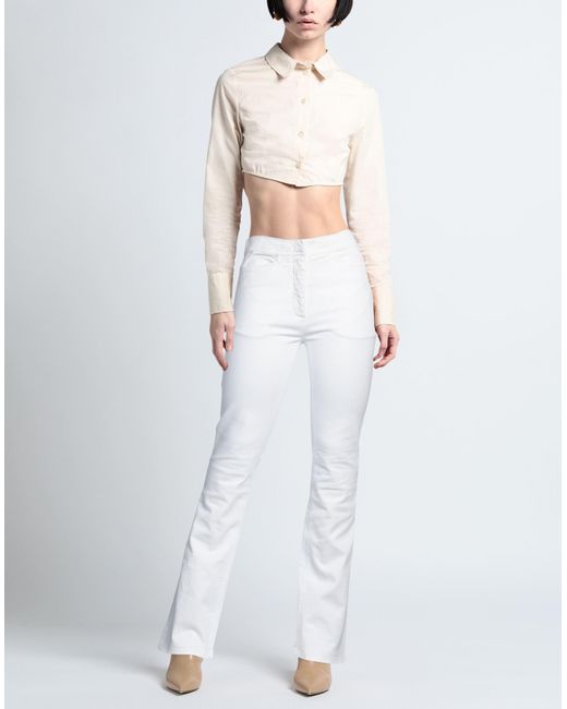 N°21 White Jeans