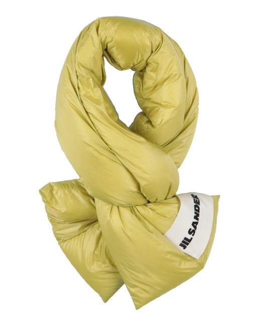 Jil Sander Metallic Scarf Polyamide