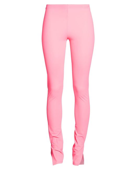 Patrizia Pepe Pink Fuchsia Pants Polyester, Elastane