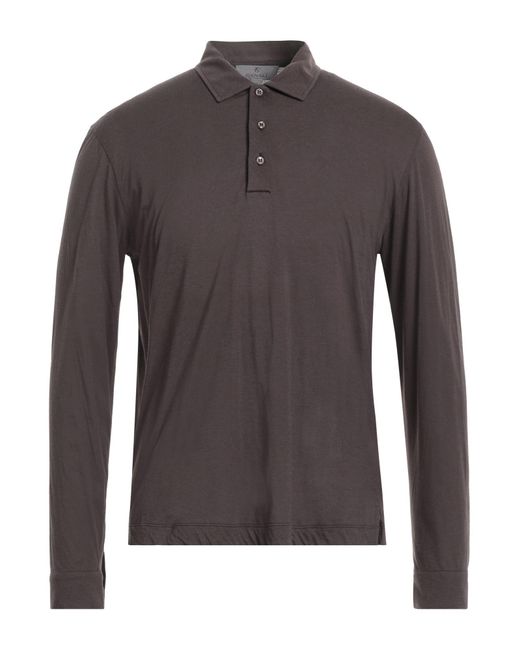 Canali Gray Polo Shirt for men