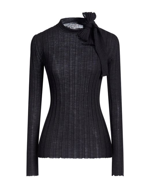 Philosophy Di Lorenzo Serafini Black Sweater Alpaca Wool, Wool, Polyamide