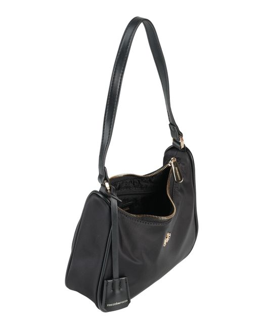 Rocco Barocco Black Shoulder Bag