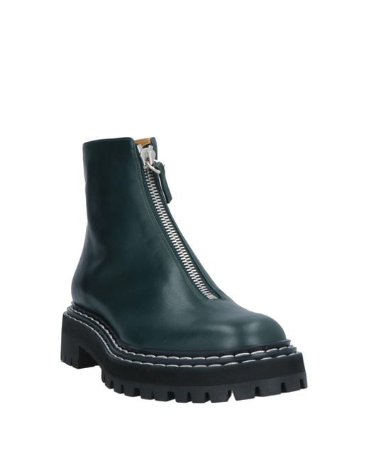 Proenza Schouler Blue Ankle Boots