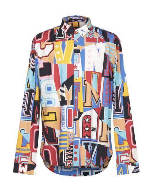 camisa love moschino