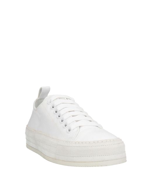 Ann Demeulemeester White Trainers