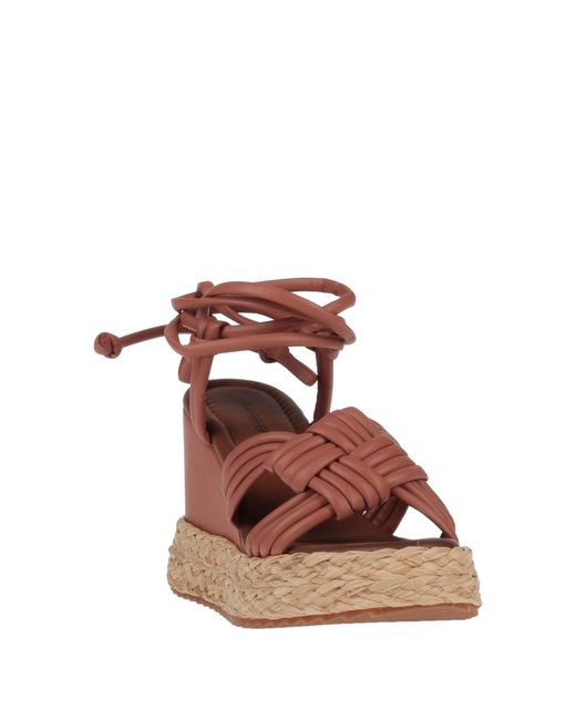 Rahya Grey Brown Espadrilles