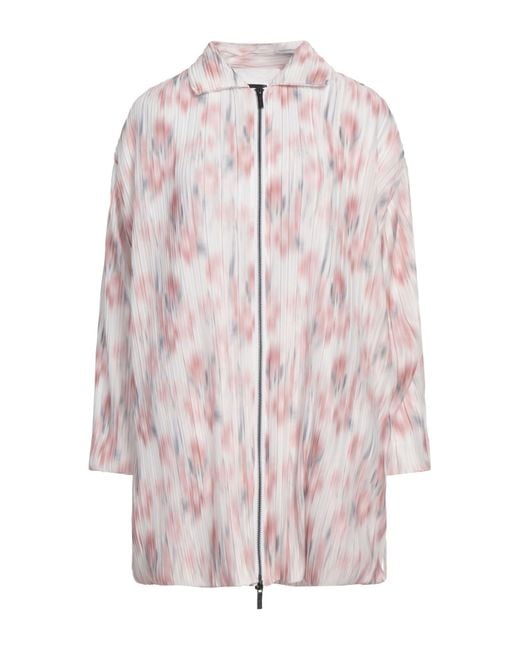 ARMANI EXCHANGE Pink Overcoat & Trench Coat