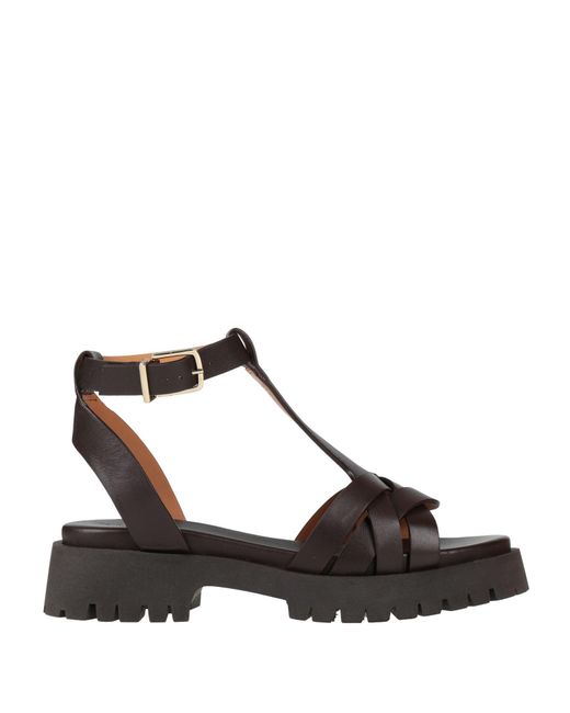 Bobbies Multicolor Sandals Leather