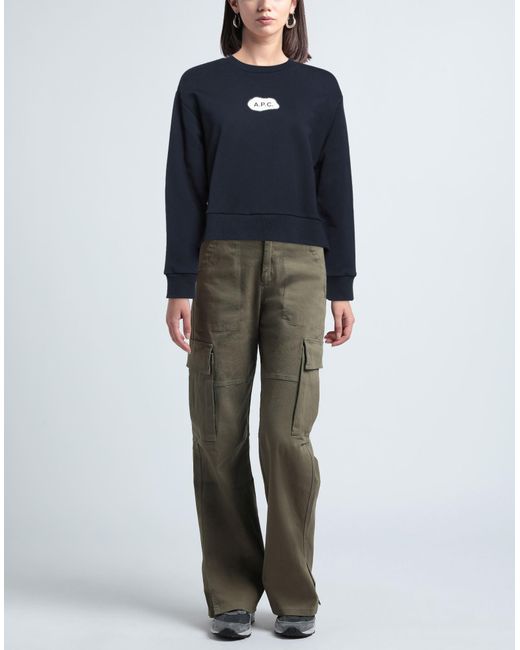 A.P.C. Blue Sweatshirt