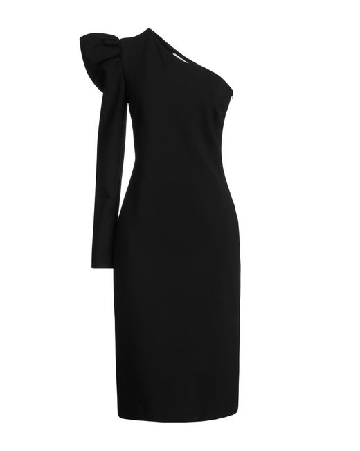 Max Mara Black Midi-Kleid