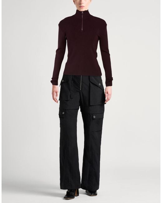 Courreges Purple Turtleneck