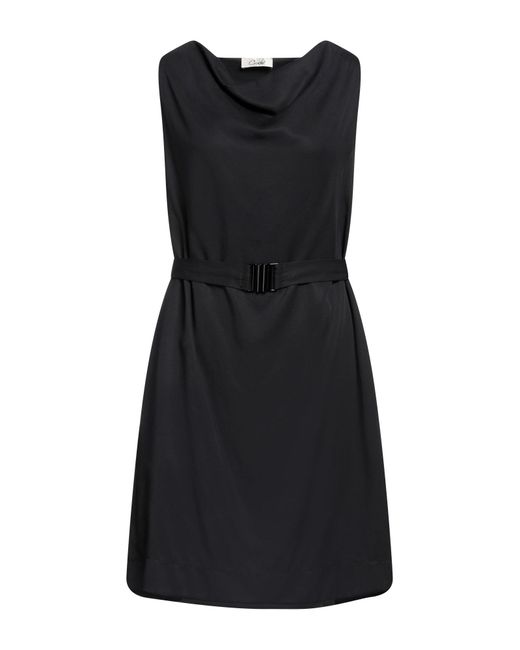 CROCHÈ Black Mini Dress