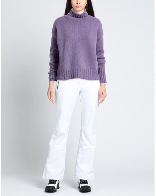 Aragona Purple Turtleneck