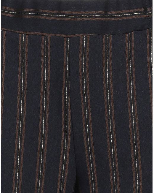 Ottod'Ame Blue Pants Viscose, Wool, Acetate, Lurex