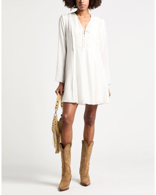 Alysi White Mini Dresses