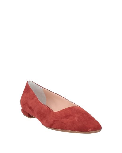 Ballerines Rodo en coloris Red