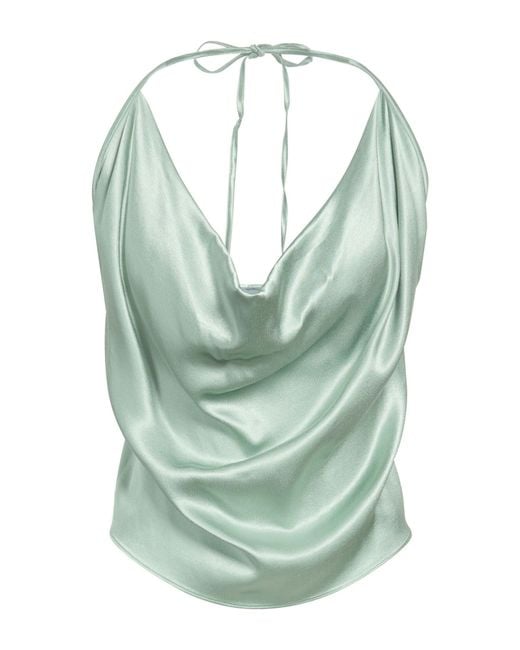 ATELIER LEGORA Green Top Viscose, Polyamide, Elastane