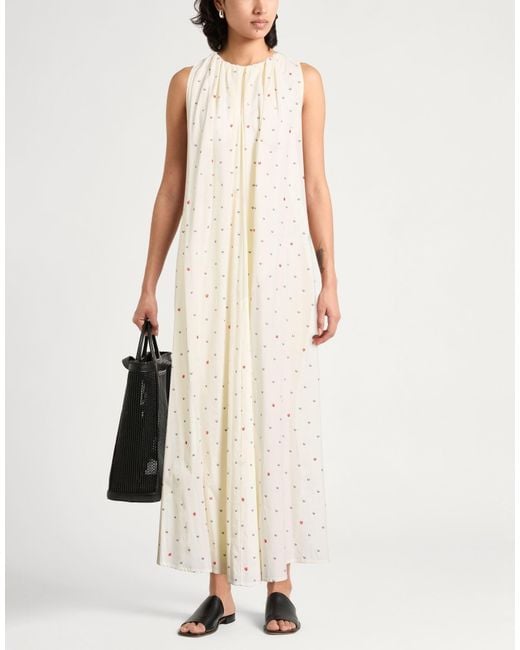 Alysi White Maxi Dresses